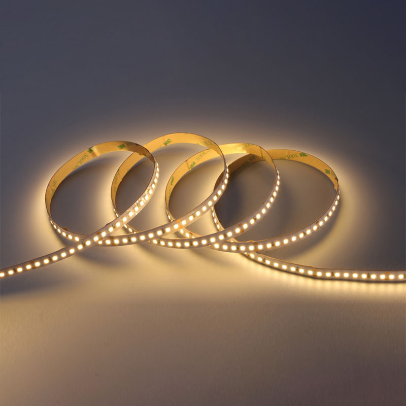 Tiras de luz flexibles, materiales que pueden salvar la apariencia del diseño de interiores.
