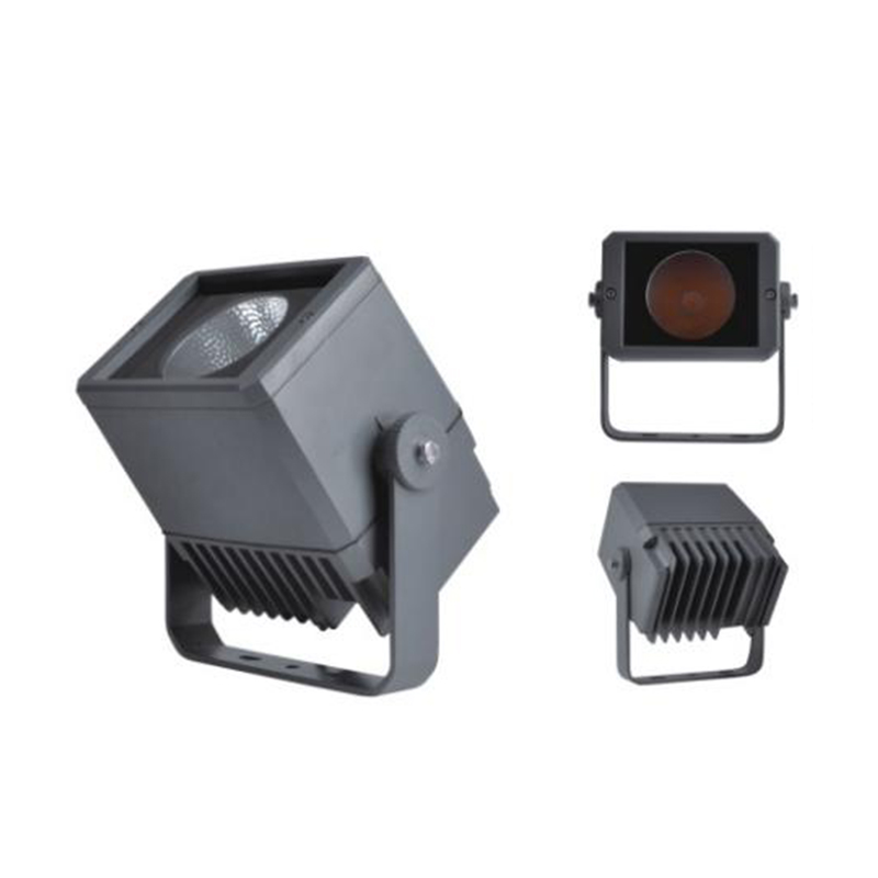 Luz de inundación LED de cilindro rectangular