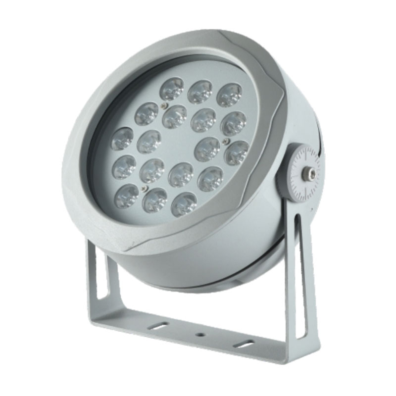 Foco LED exterior de aluminio resistente al agua